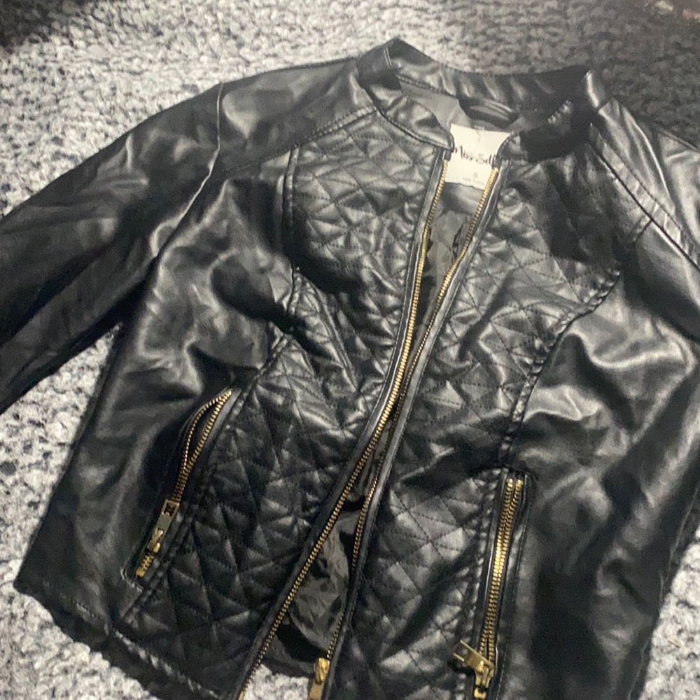 Leather jacket
